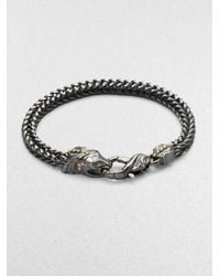Stephen Webster | Metallic Silver Snake Bracelet | Lyst