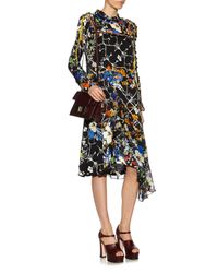 VALENTINO Patent Tango Mary Jane Pumps 37.5 Black 188937 | FASHIONPHILE