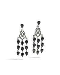 John Hardy | Black Classic Chain Chandelier Earrings | Lyst