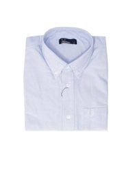 Fred Perry | Blue Shirt for Men | Lyst