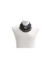 Night Market - Multicolor Multi-string Short Necklace - Lyst