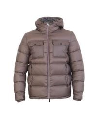 Moncler - Brown Demar Quilted Down Jacket for Men - Lyst