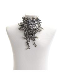 Night Market - Black Ramepe Necklace - Lyst