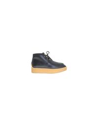 Stella McCartney | Black And Orange Leather Brody Shoes | Lyst