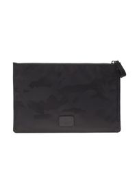 Valentino | Black Camoustars Nylon Pouch | Lyst