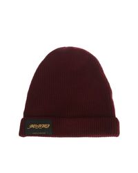 Stella McCartney - Purple Ribbed Wool Hat for Men - Lyst