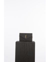 Saint Laurent | Black Small Envelope Monogram Bag | Lyst
