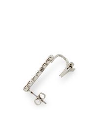 Rebecca Minkoff | Metallic Crystal Climber Earring | Lyst