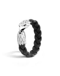John Hardy | Black Legends Eagle Head Bracelet for Men | Lyst