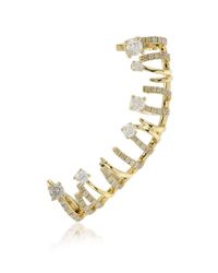Elise Dray | Multicolor J'Adore Gold And White Diamond Earring | Lyst