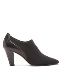 Donald J Pliner - Multicolor Crepe Elastic And Calf Leather Bootie - Lyst