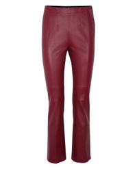 Dorothee Schumacher - Red Raw Excitement Slimfit Pants - Lyst