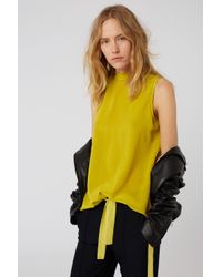 Dorothee Schumacher - Yellow Playful Surprise Blouse Sl. Less - Lyst