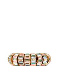 St. John | Metallic 'rondelle' Swarovski Crystal Bracelet | Lyst