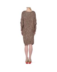 Stella McCartney - Multicolor Chunky Knit Dress - Lyst
