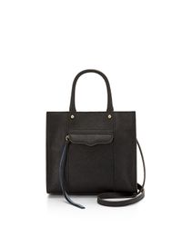 Rebecca Minkoff | Mini Avery Tote - Black | Lyst