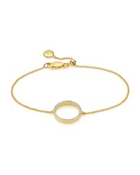 Monica Vinader | Metallic Diva Circle Open Bracelet | Lyst