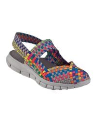 Bernie Mev - Multicolor Romeo Sandal Grey Multi Fabric - Lyst