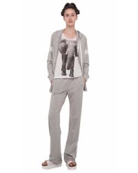 Norma Kamali | Gray Boyfriend Hoodie Jacket | Lyst