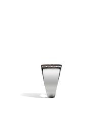 John Hardy | Metallic Classic Chain Signet Ring for Men | Lyst