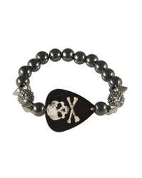 Electric Picks - Black 'alkatraz' Bracelet - Lyst