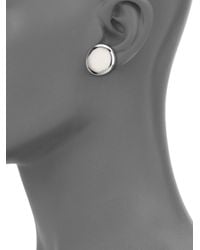 Ippolita | Metallic Glamazon Sterling Silver Smooth Stud Earrings | Lyst