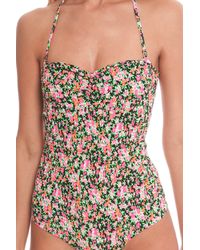 Tori Praver Swimwear | Multicolor Tori Praver Lucy Full Nirvana Neon Swimsuit | Lyst