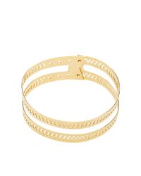 Annelise Michelson | Metallic Carnivore Tiny Double Choker | Lyst