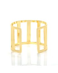 Arme De L'Amour | Metallic Large Stripe Bracelet | Lyst