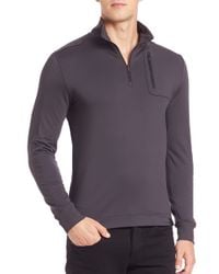 Victorinox | Black Moraine Tech Quarter-zip Pullover for Men | Lyst