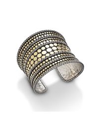 John Hardy | Metallic Dot Cuff | Lyst