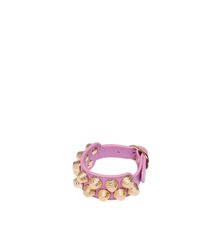 Balenciaga | Pink Giant Gold Bracelet Stud M | Lyst