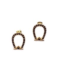 Lulu Frost - Metallic New Equine Stud Black - Lyst