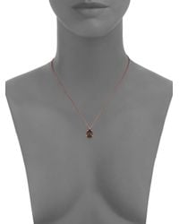 Ippolita | Pink Rose Rock Candy Smoky Quartz Pear Pendant Necklace | Lyst