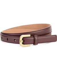 michael kors belt womens purple