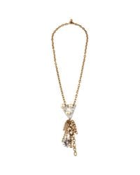 Lulu Frost - Metallic One-Of-A-Kind Tassel Necklace #1 - Lyst