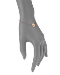Ginette NY | Metallic 18k Rose Gold Purity Bracelet | Lyst