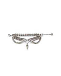 Ela Stone | Metallic Saskia Bullet Spike Chain Bracelet | Lyst