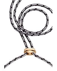 Trina Turk | White Resin Lg Shower Nk | Lyst