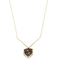 Monique Péan | Black One Of A Kind Esperite Necklace | Lyst