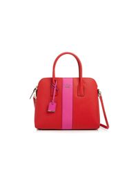 Kate Spade | Red Cameron Street Racing Stripe Margot Satchel | Lyst