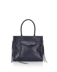 Rebecca Minkoff | Blue Side Zip Medium M.a.b. Tote | Lyst