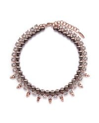 Joomi Lim | Multicolor Skull Crystal Pearl Necklace | Lyst