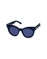 Karen Walker | Blue Starburst Sunglasses | Lyst