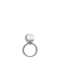 John Hardy | Metallic Charm Ring With Pearl And Diamonds | Lyst