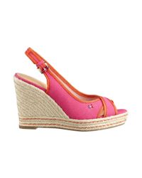 tommy hilfiger pink sandals