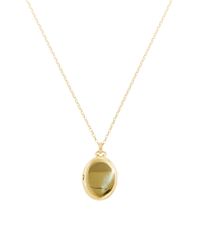 Monica Rich Kosann | Metallic 18k Yellow Gold Bespoke Locket With Diamond Initial | Lyst