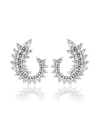 DANNIJO | Metallic Arabella Earrings | Lyst