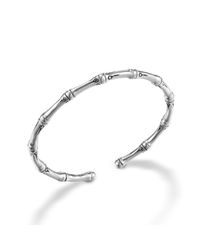 John Hardy | Metallic Bamboo Cuff | Lyst