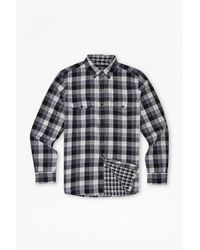 French Connection | Black Wilton County Pixel Double for Men | Lyst